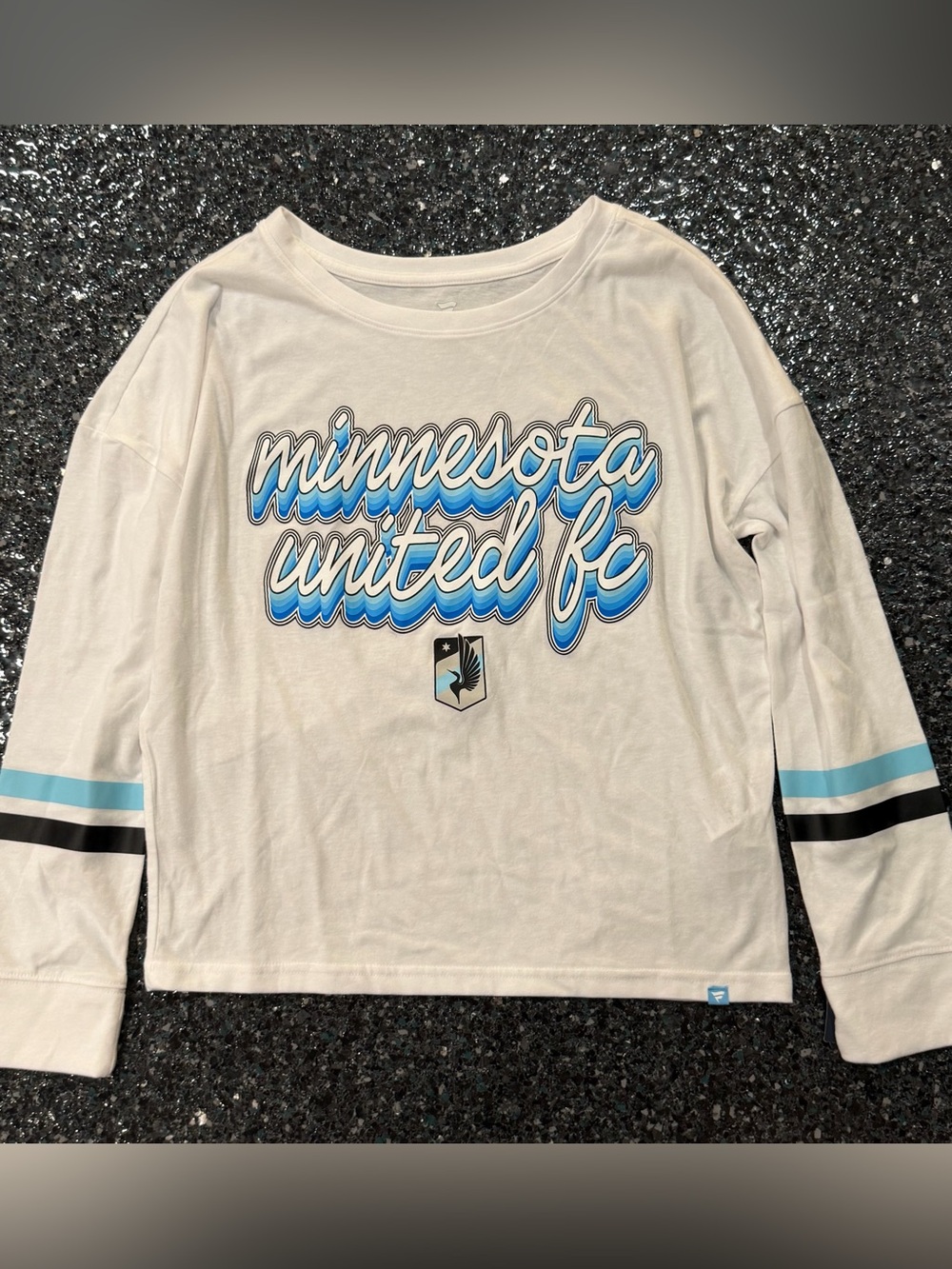 Minnesota United Fc Long Sleeve Fanatics T-Shirt, Size Small Women’s NWT